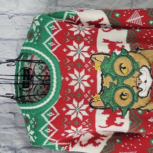 BLIZZARD BAY Christmas Cutest/Ugliest Sweater Competitor XL - Picture 2 of 6